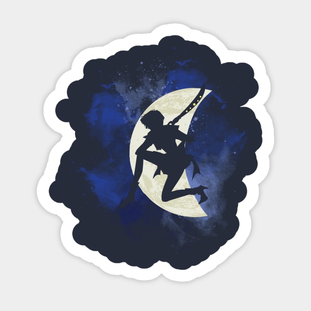 Uranus space Sticker by Edwoody